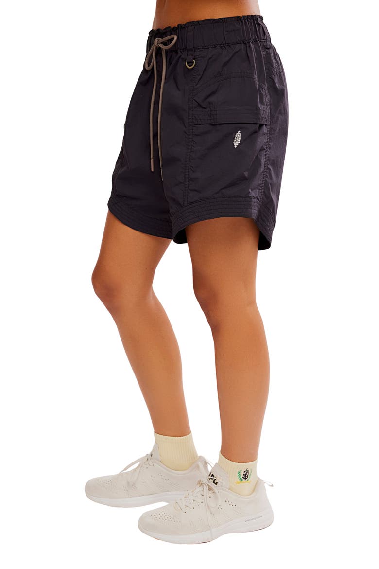 FP Movement In The Wild Long Shorts, Alternate, color, BLACK