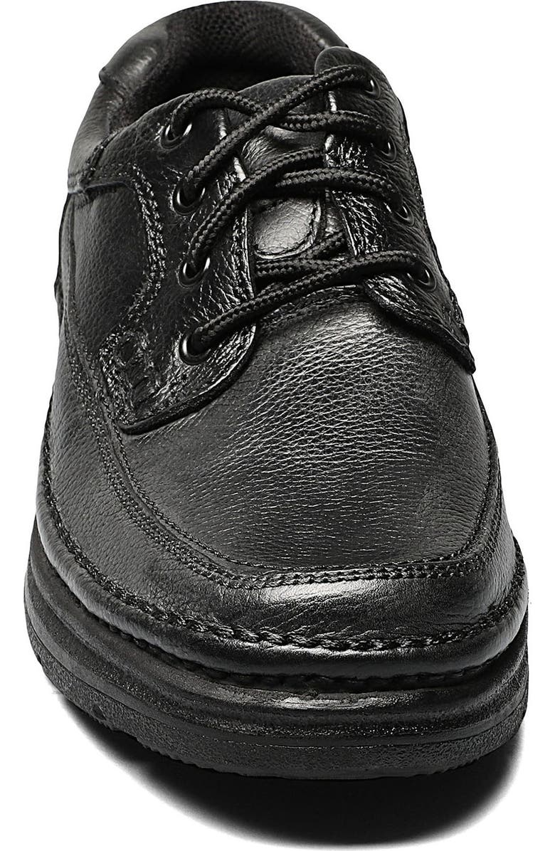 NUNN BUSH Cameron Moc Toe Derby, Alternate, color, Black Tumble
