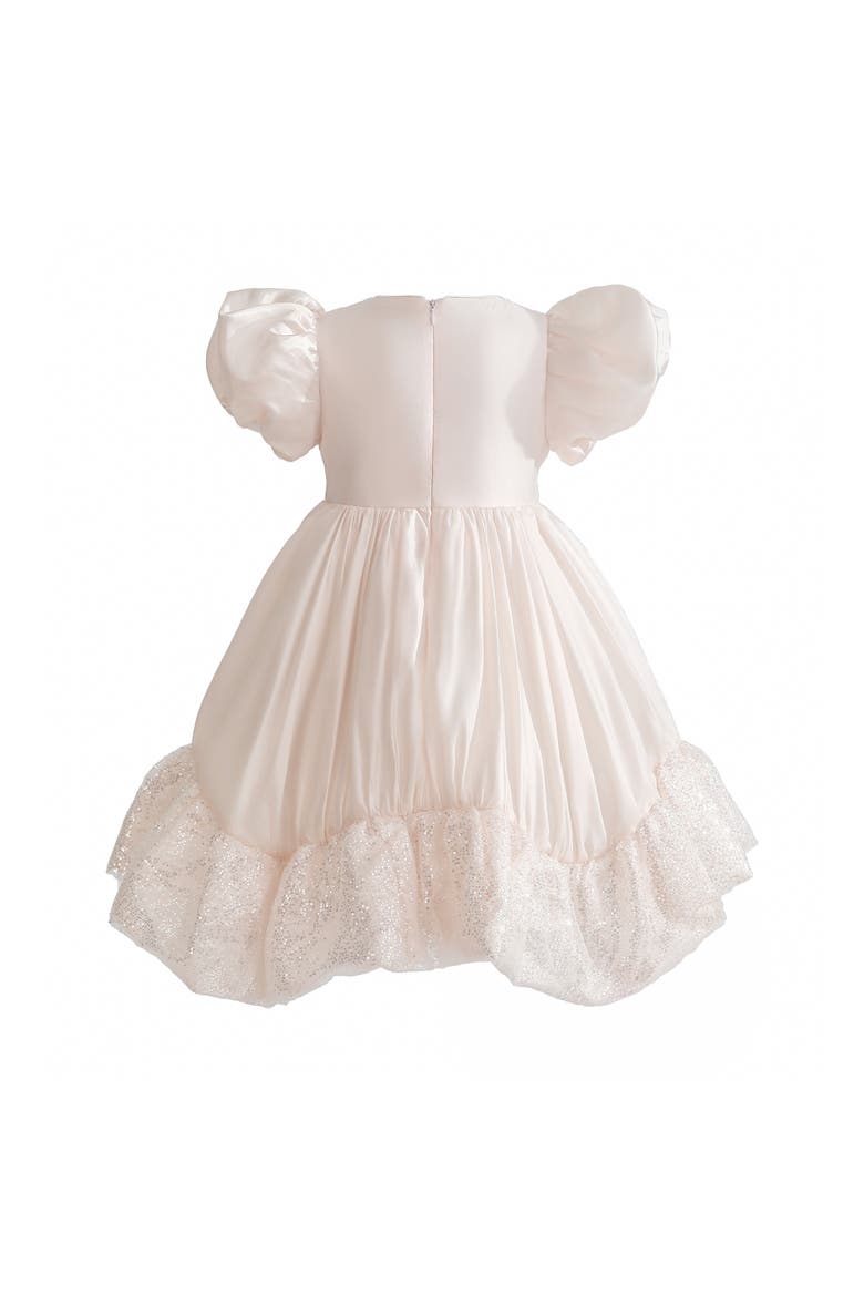 Aurora Glitter Party Dress, Alternate, color, Pink