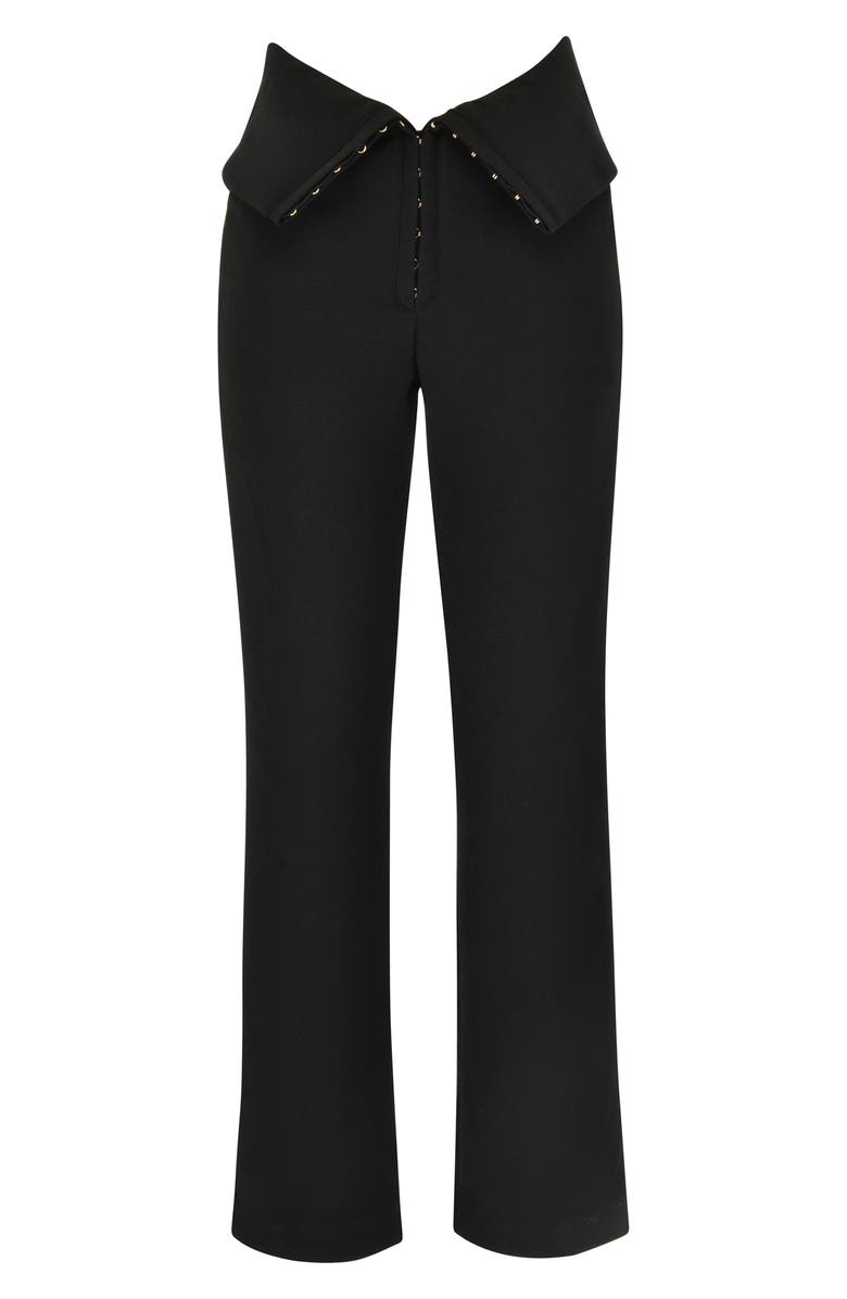 HOUSE OF CB Ava Fold Front Trousers, Alternate, color,