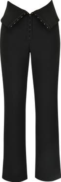HOUSE OF CB Ava Fold Front Trousers