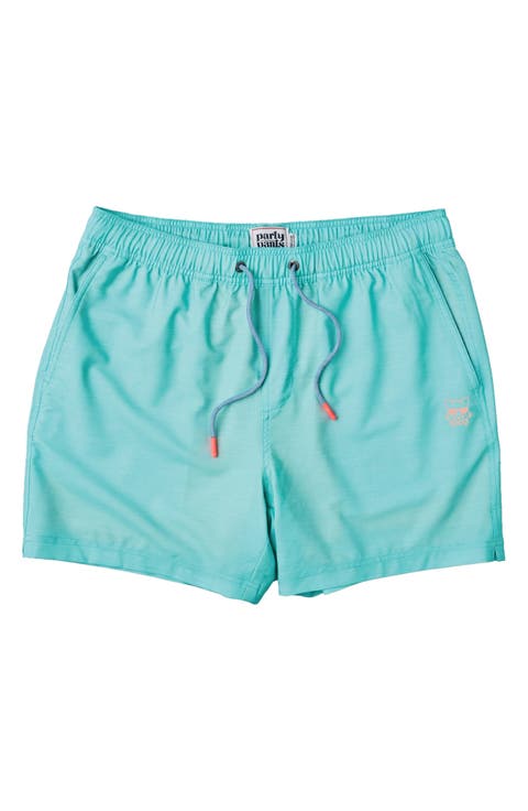 Solid Happy Hour 7-Inch Swim Trunks
