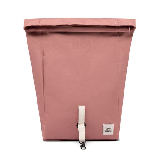Lefrik Roll Mini Backpack In Pink