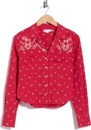 Good American Dolly Tailored Poplin Shirt