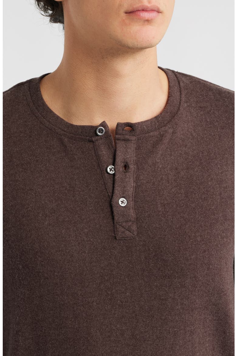 Elias Heathered Henley, Alternate, color, ESPRESSO