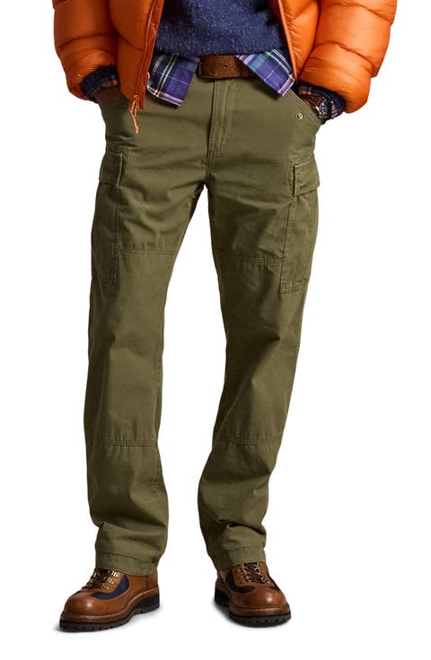 Rustic Canvas Cargo Pants