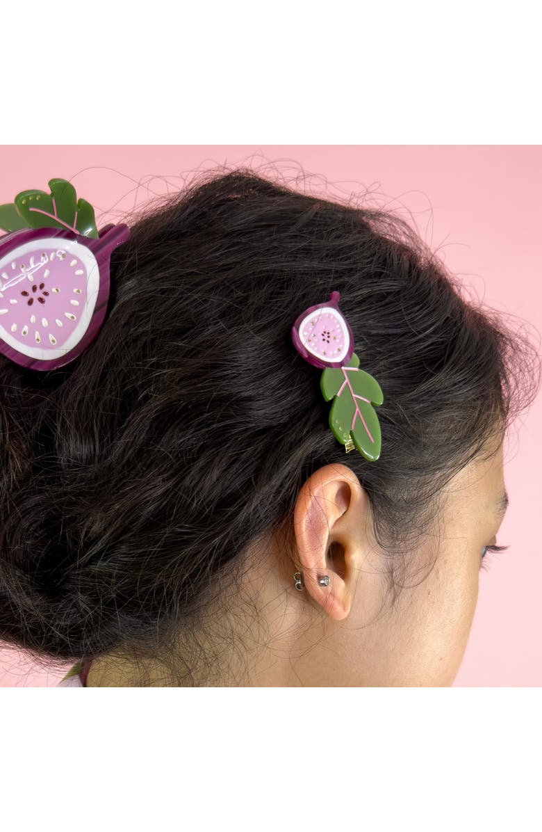 Centinelle Fig Hair Claw, Alternate, color,