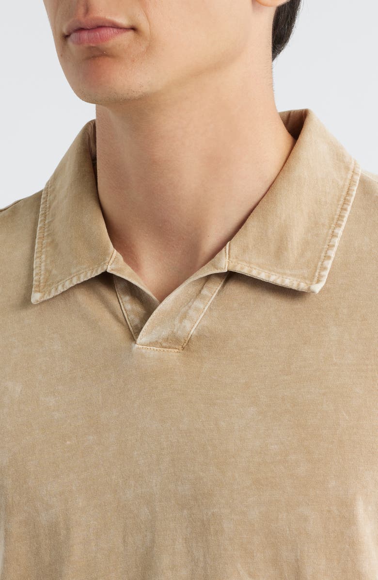 Threads 4 Thought Jared Mineral Wash Cotton Polo, Alternate, color, Chai
