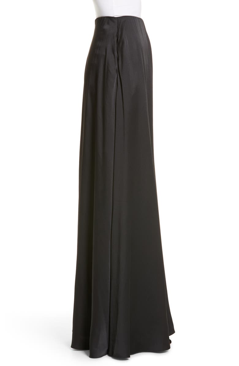 Rosetta Getty Crepe Back Satin Palazzo Pants, Alternate, color,