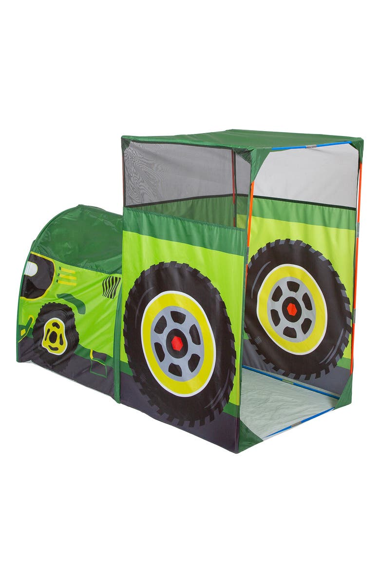 Pacific Play Tents Tractor Play House, Alternate, color, Green