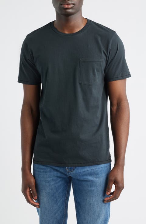 Classic Fit Garment Dye Pocket T-Shirt