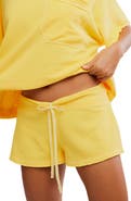 Free People Staycation Sleep Drawstrings Shorts