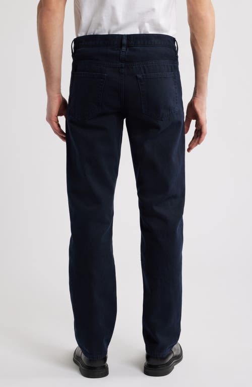 Frame The Straight Leg Jeans In Dark Navy