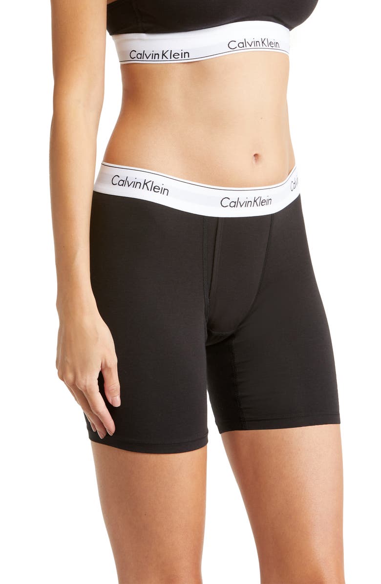 Calvin Klein Women's Modern Cotton Blend Boxer Briefs, Alternate, color, 