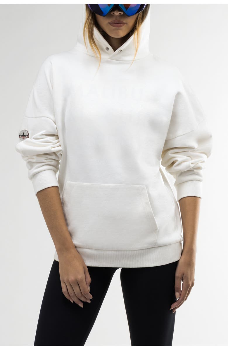 Malibu Ski Club Classic 3D Hoodie, Main, color, White