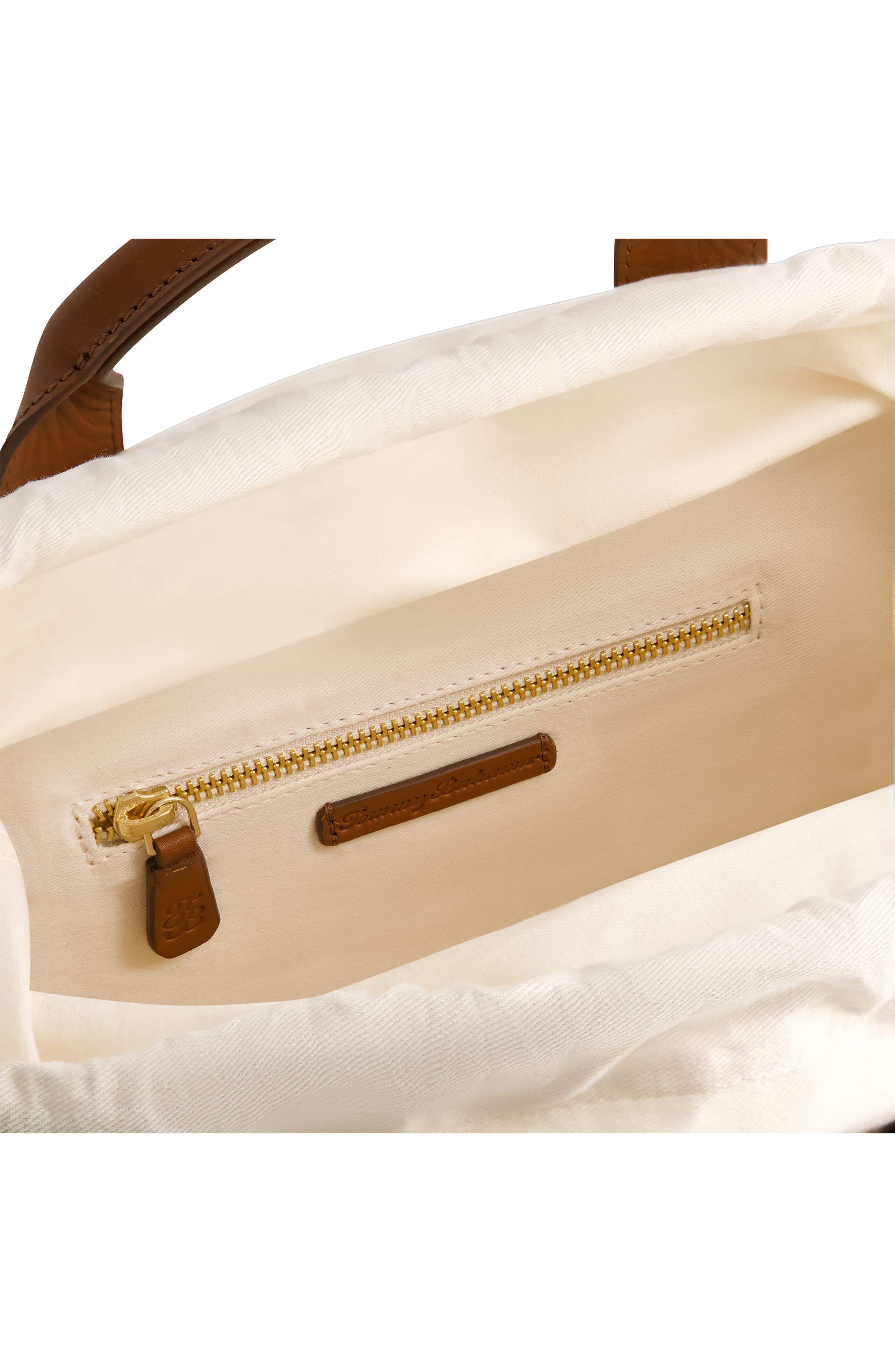 Tommy Bahama Floral Canvas & Leather Trim Tote Bag, Alternate, color, Beige Multi