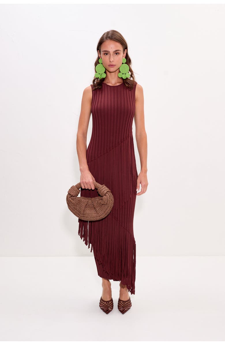 SIMONMILLER Spiral Knit Dress, Main, color, 