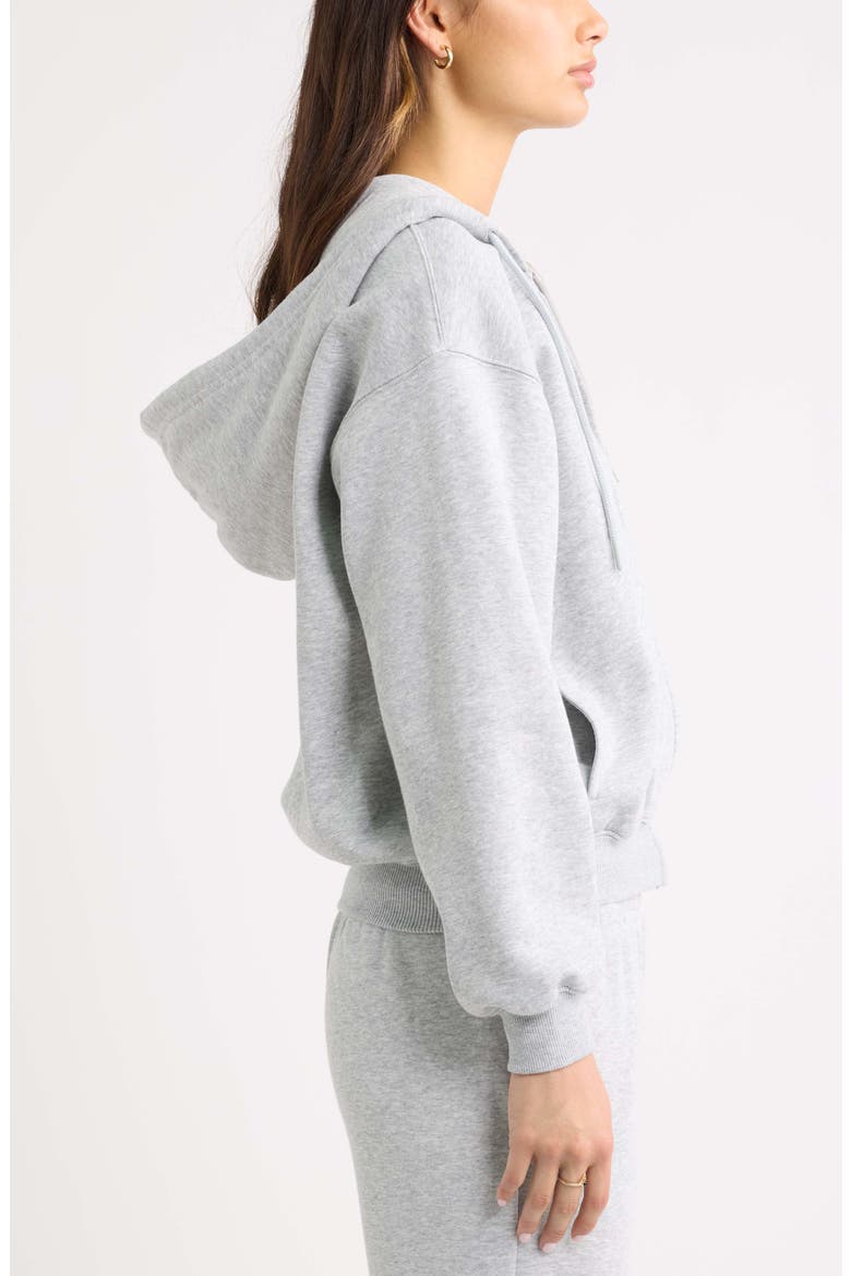 Graphic Full Zip Hoodie, Alternate, color, GREY- PINK P BRASS PLUM