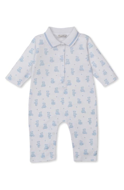 Print Pima Cotton Romper (Baby)