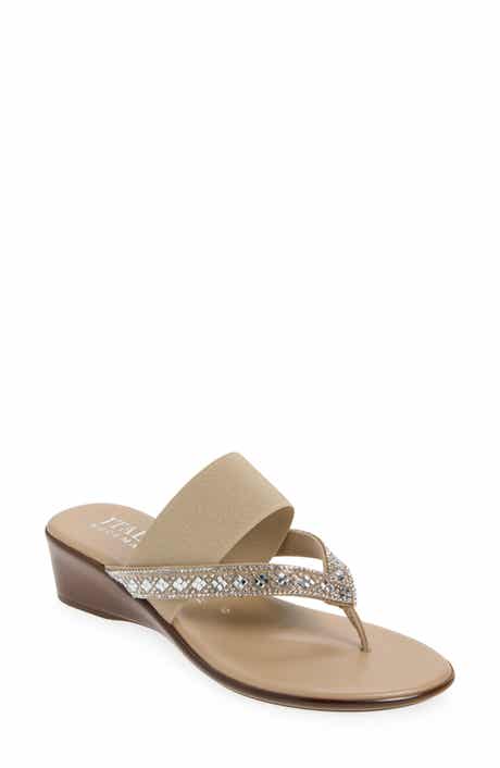 ITALIAN SHOEMAKERS Calver Wedge Sandal