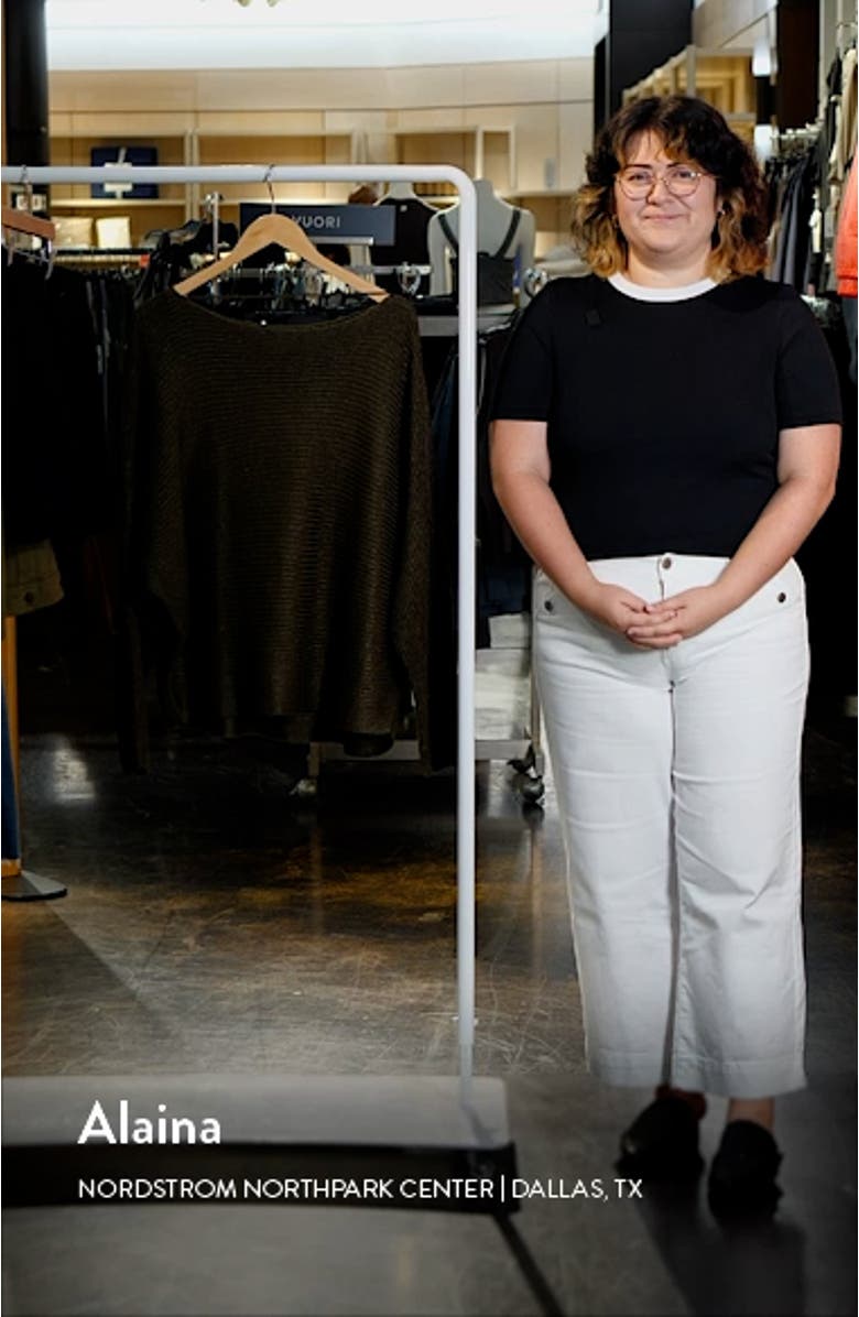 Metallic Rib Sweater, sales video thumbnail