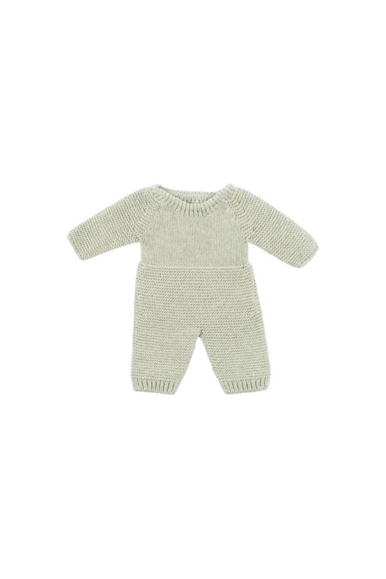 Knitted Doll Outfit for 12 5/8 inch Dolls, Main, color, Green Multi