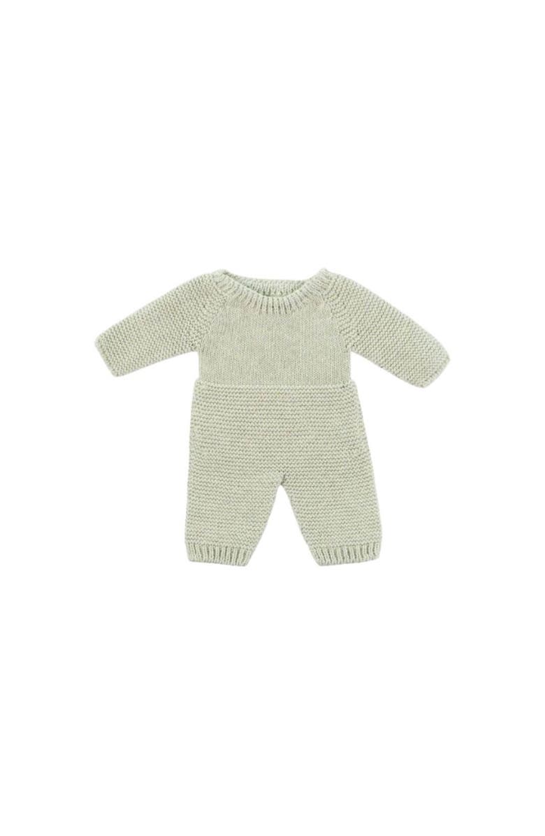 Miniland Knitted Doll Outfit for 12 5/8" Miniland Dolls, Main, color, Green Multi