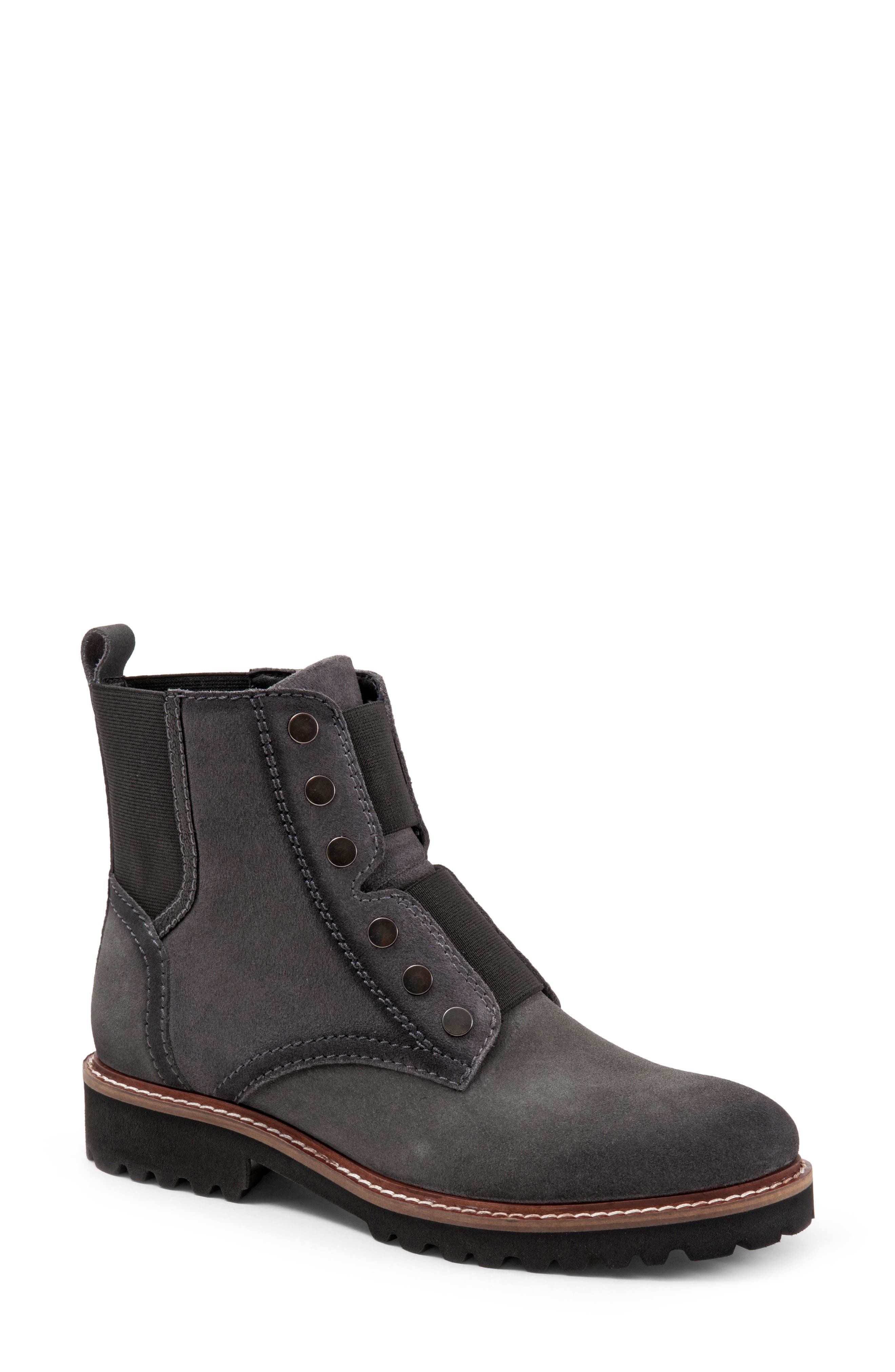 Indiana Chelsea Boot, Main, color, GREY SUEDE