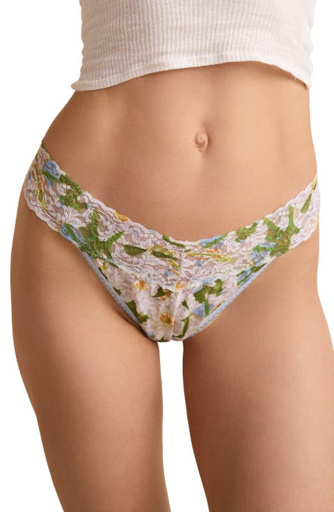 Print Original Rise Thong