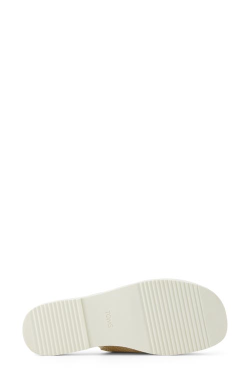 TOMS TOMS MAE CRISSCROSS SLIDE SANDAL