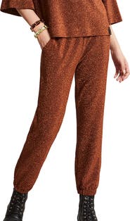 ottod'Ame Viscose Trousers With Lurex