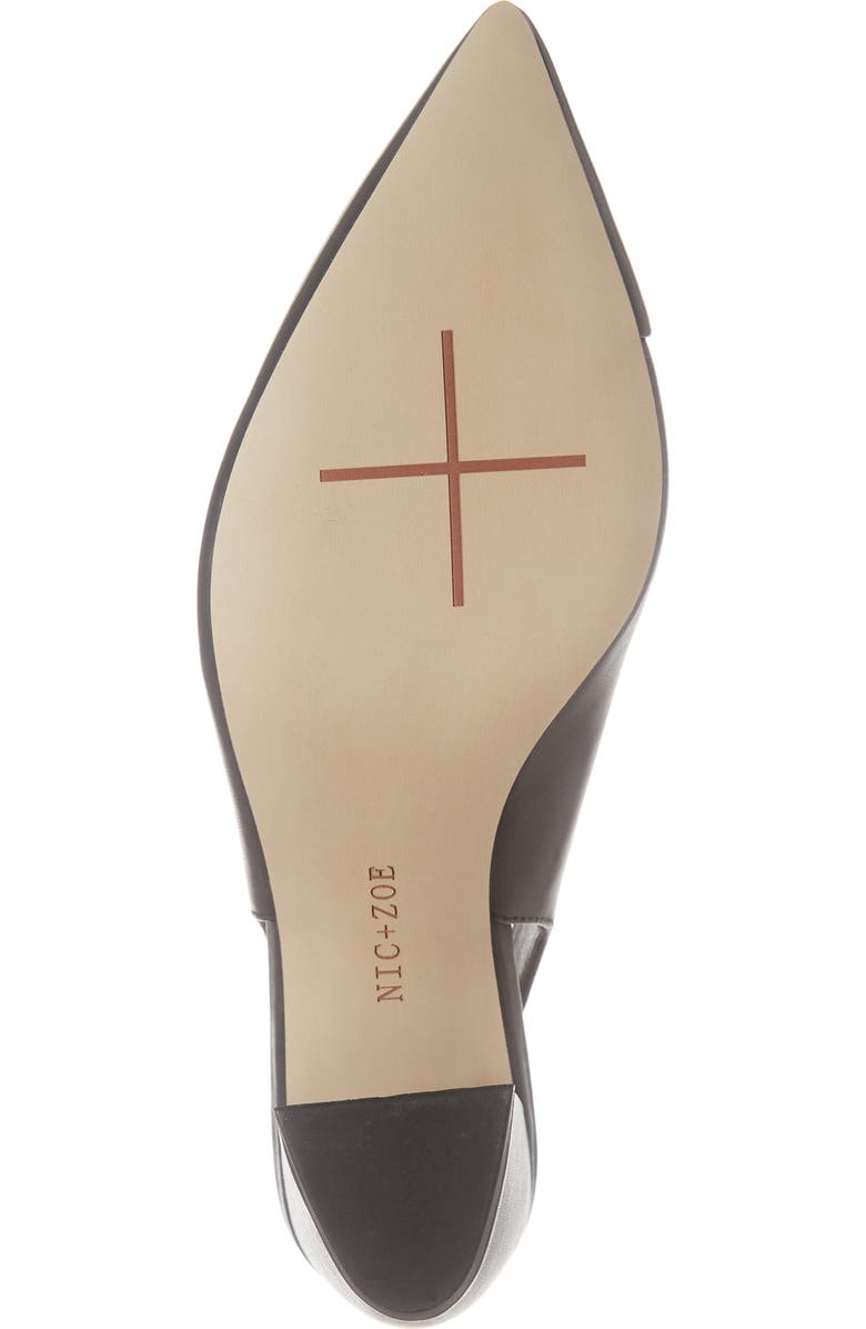 NIC+ZOE Camille Slingback Pointy Toe Pump, Alternate, color,