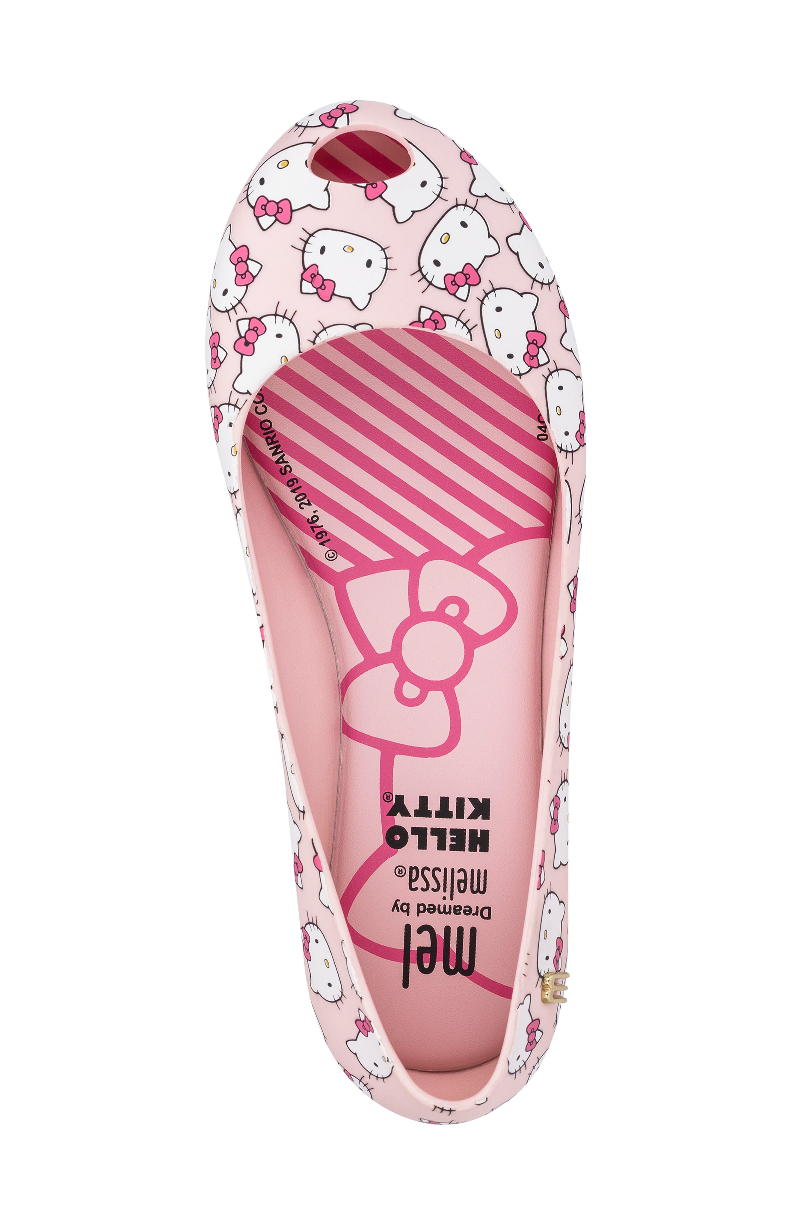 x Hello Kitty Ultragirl Flat, Alternate, color, PINK
