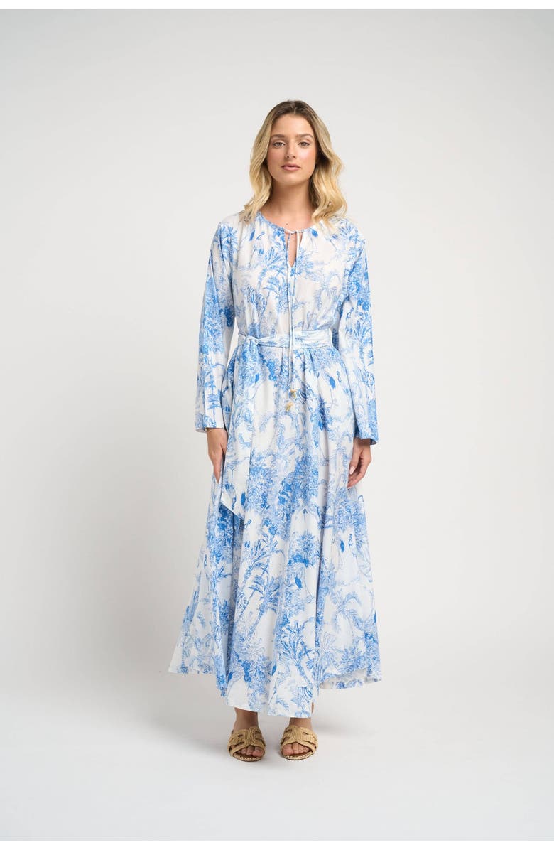 GUADALUPE DESIGN Monica Tunic, Alternate, color, Blue