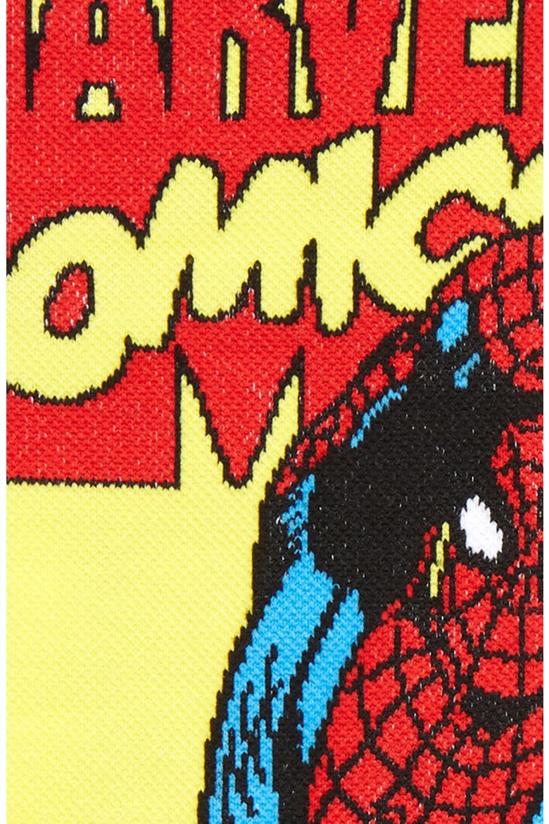 Spider-Man Socks, Alternate, color, GREY