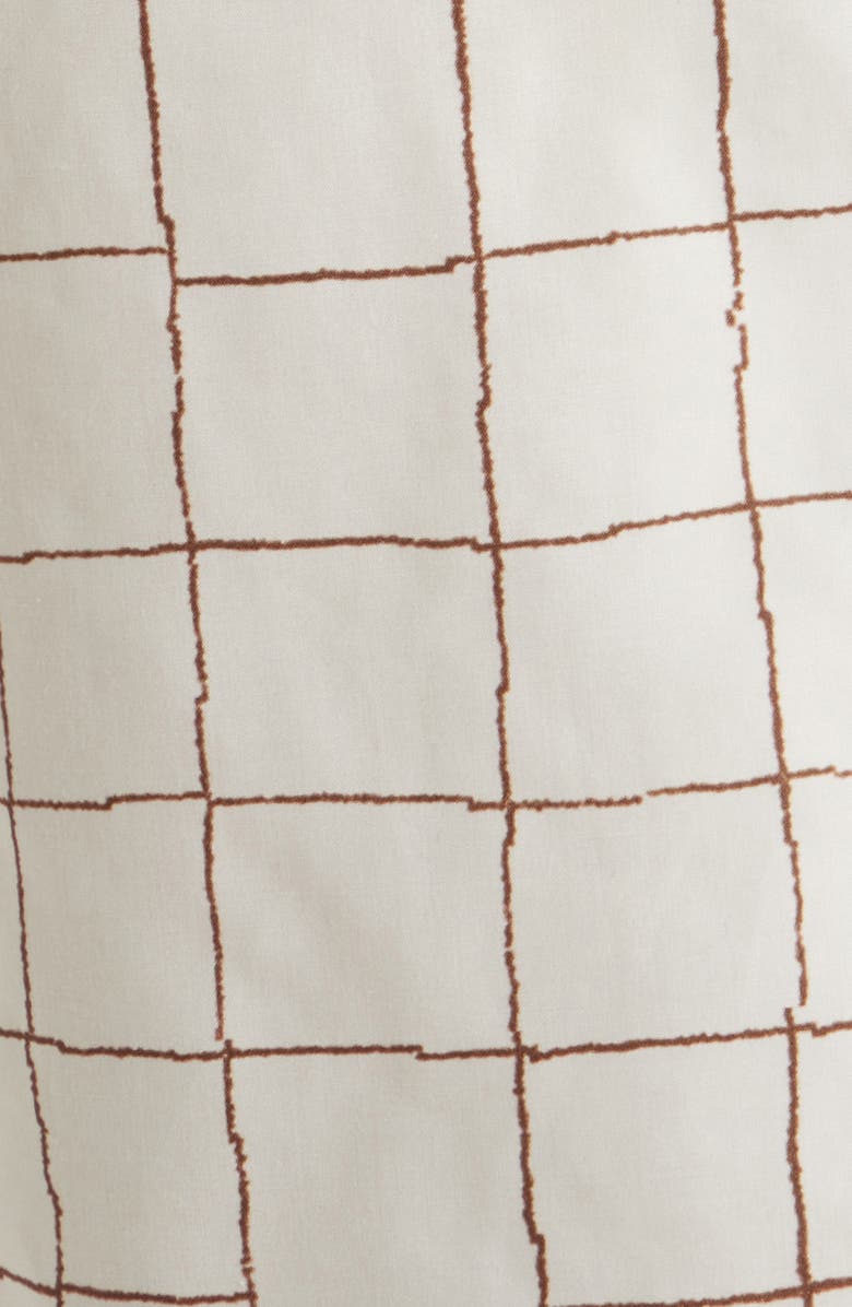 FRAME Geo Print Camp Shirt, Alternate, color, Cream Multi