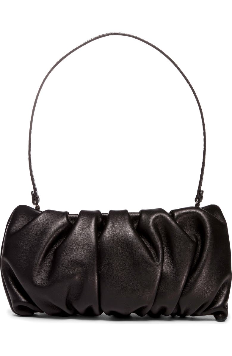 STAUD Bean Leather Clutch, Main, color,