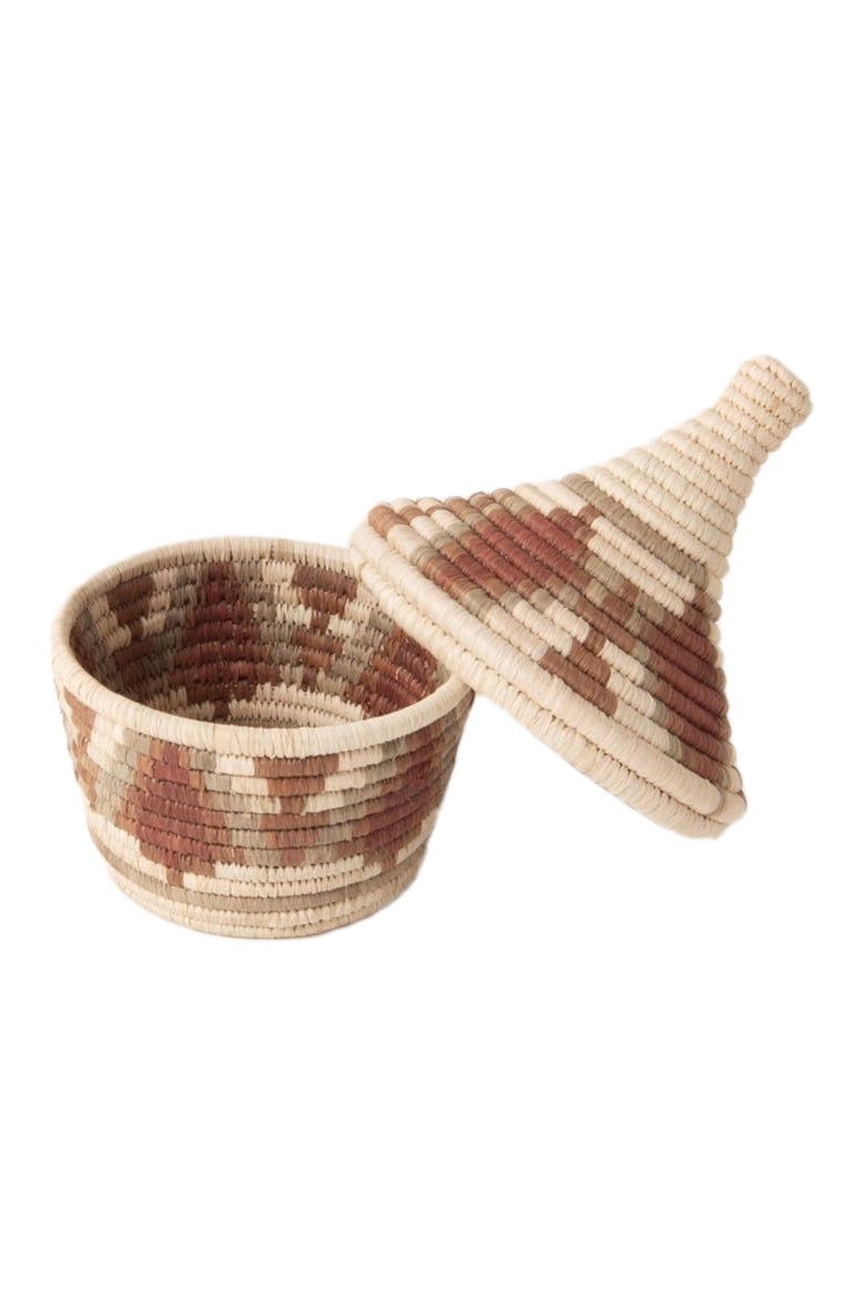 Flower Burst Coffee Basket, Alternate, color, Natural