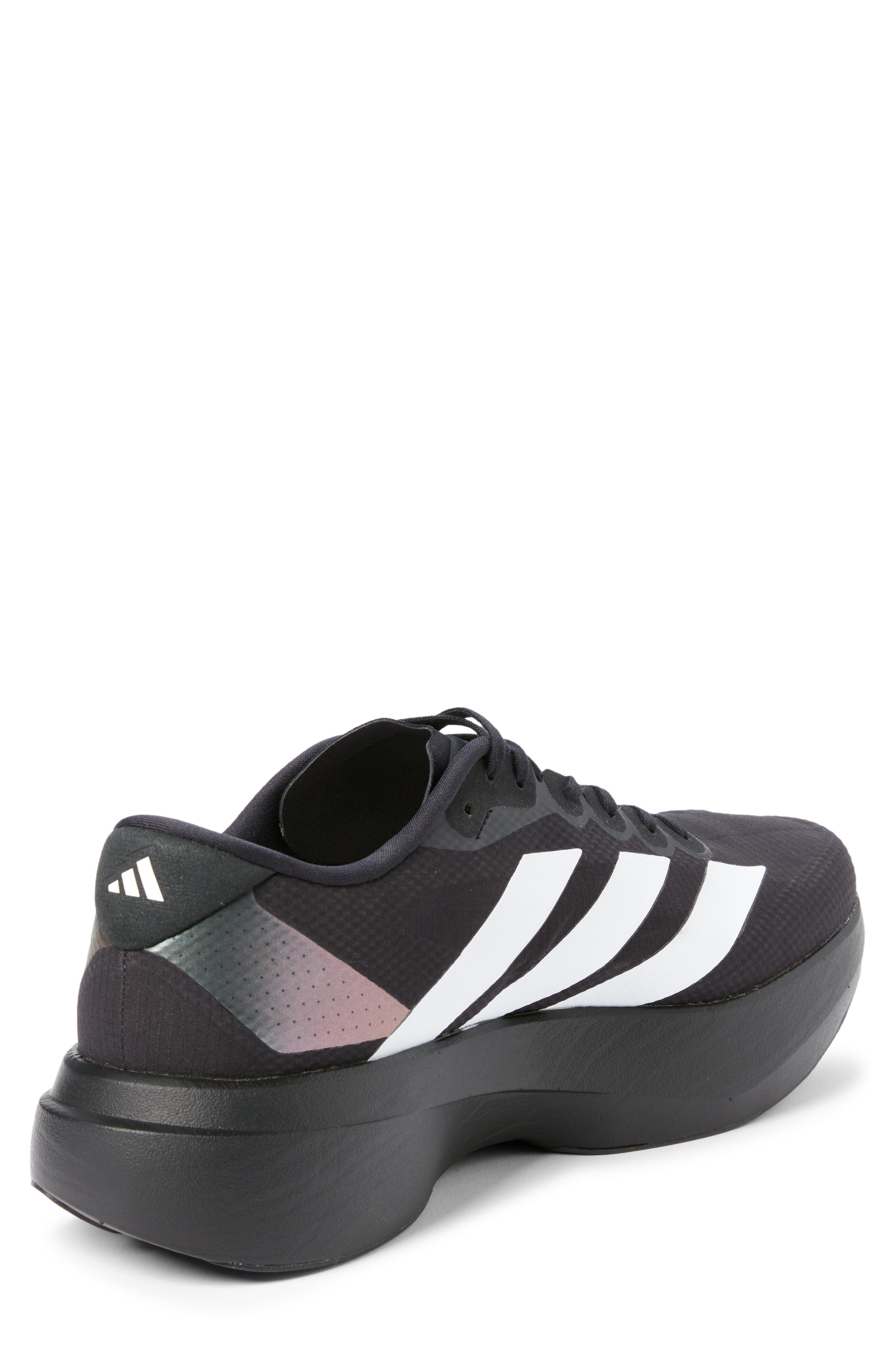 adidas Adizero Evo SL Running Shoe, Alternate, color, Core Black/ White/ Carbon