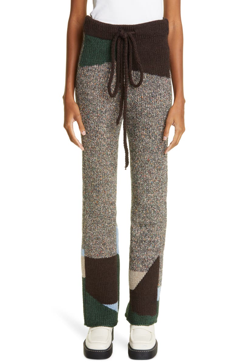 Eckhaus Latta Unisex Ab-Ex Knit Pants, Main, color,