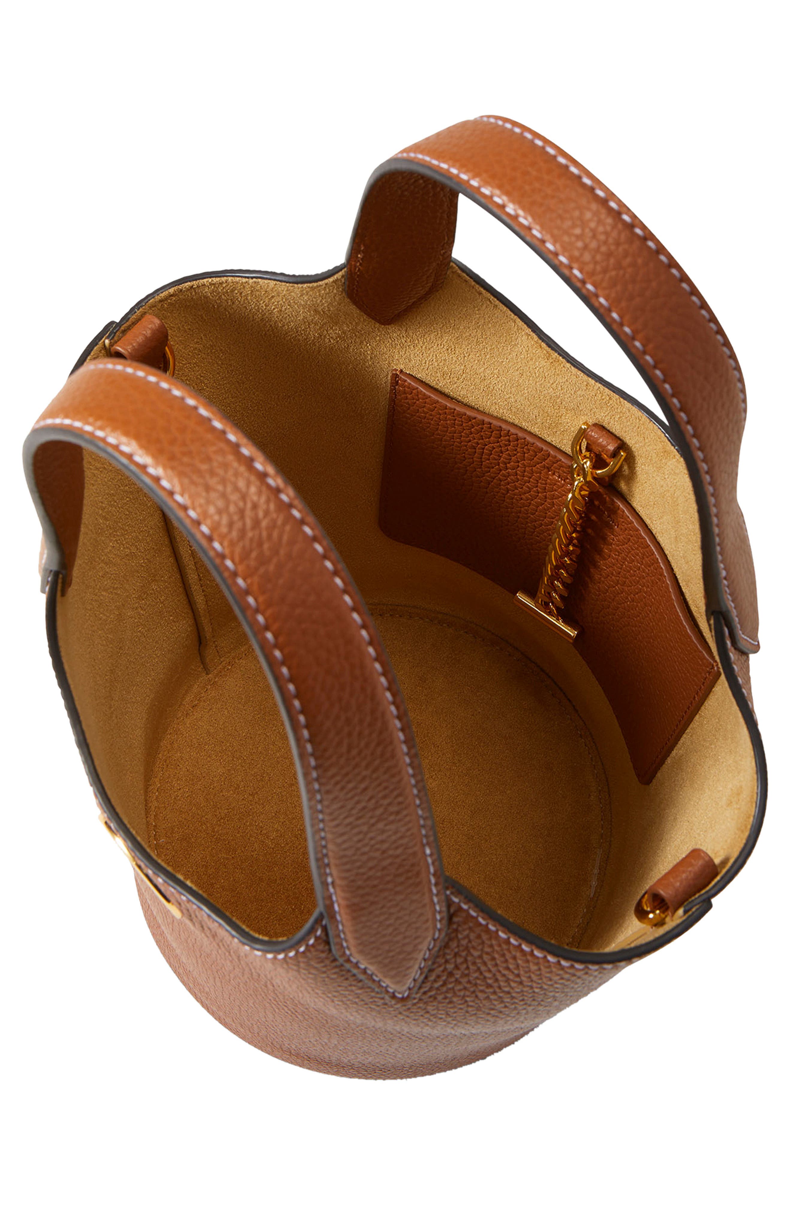 Anchor Leather Top-Handle Bag, Alternate, color, HAZELWOOD