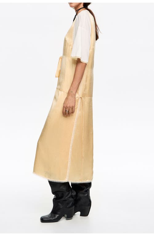 Bimba Y Lola Lace Overlay Dress In Multi