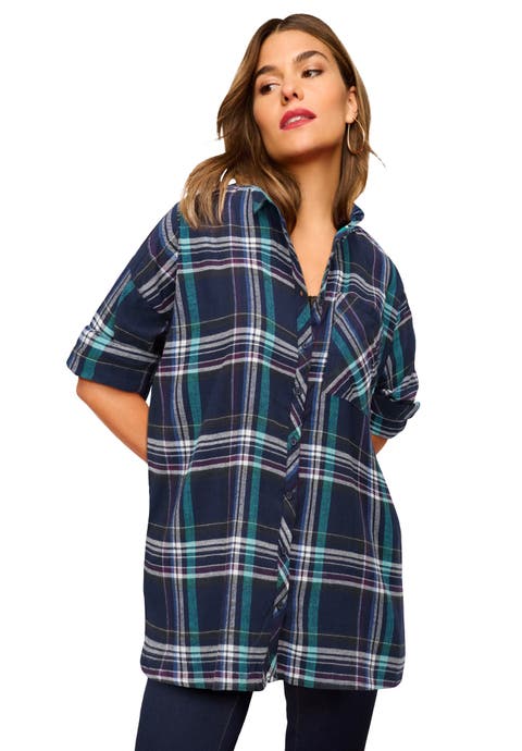 Plaid Flannel Tunic