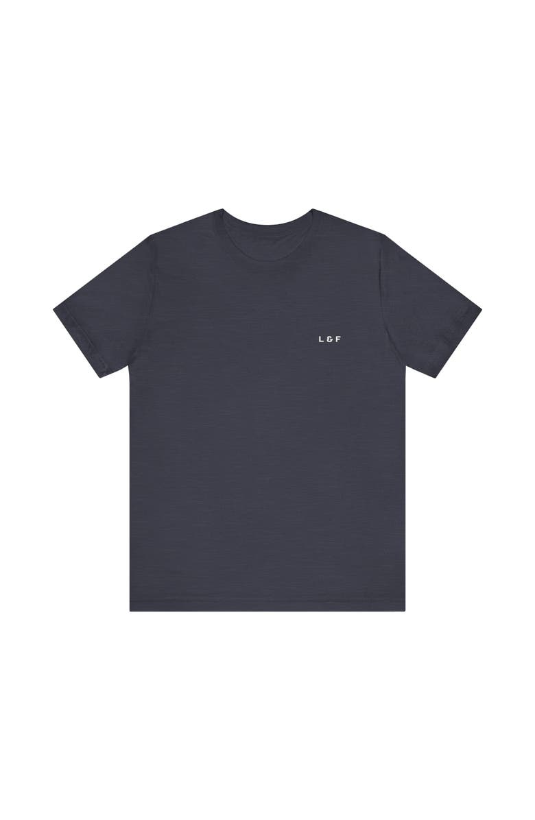 Ledger & Ford L&F Bull Graphic Tee, Alternate, color, Navy
