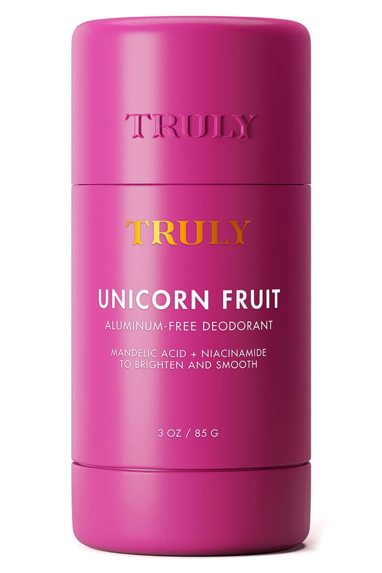 Truly Unicorn Fruit Aluminum-Free Deodorant, Main, color, NO COLOR