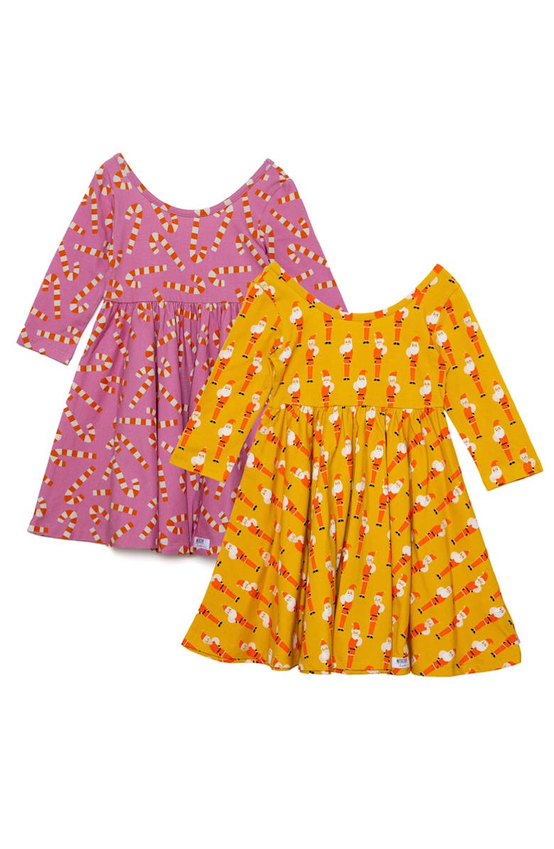 WORTHY THREADS Retro Christmas Twirly Dress Pack, Main, color, Retro Christmas