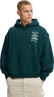 Cotton On Men's Box Fit Graphic Hoodie