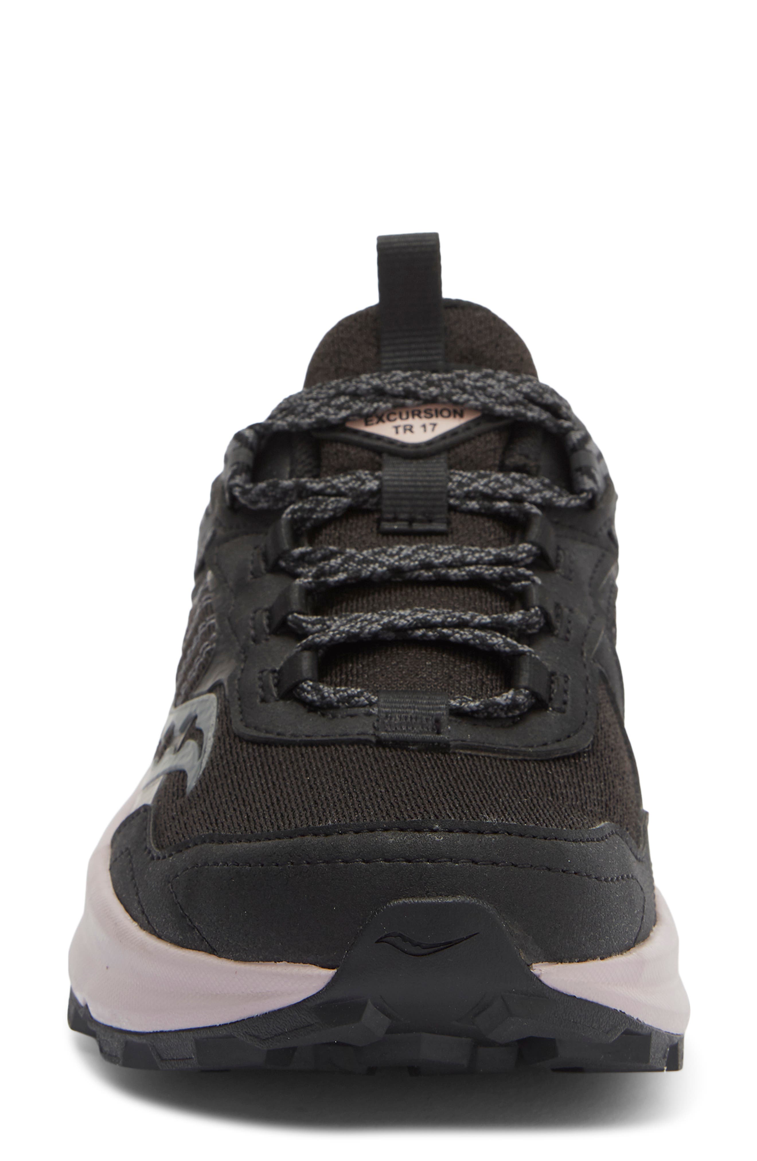 Excursion TR17 Running Shoe, Alternate, color, BLACK/ WOODROSE