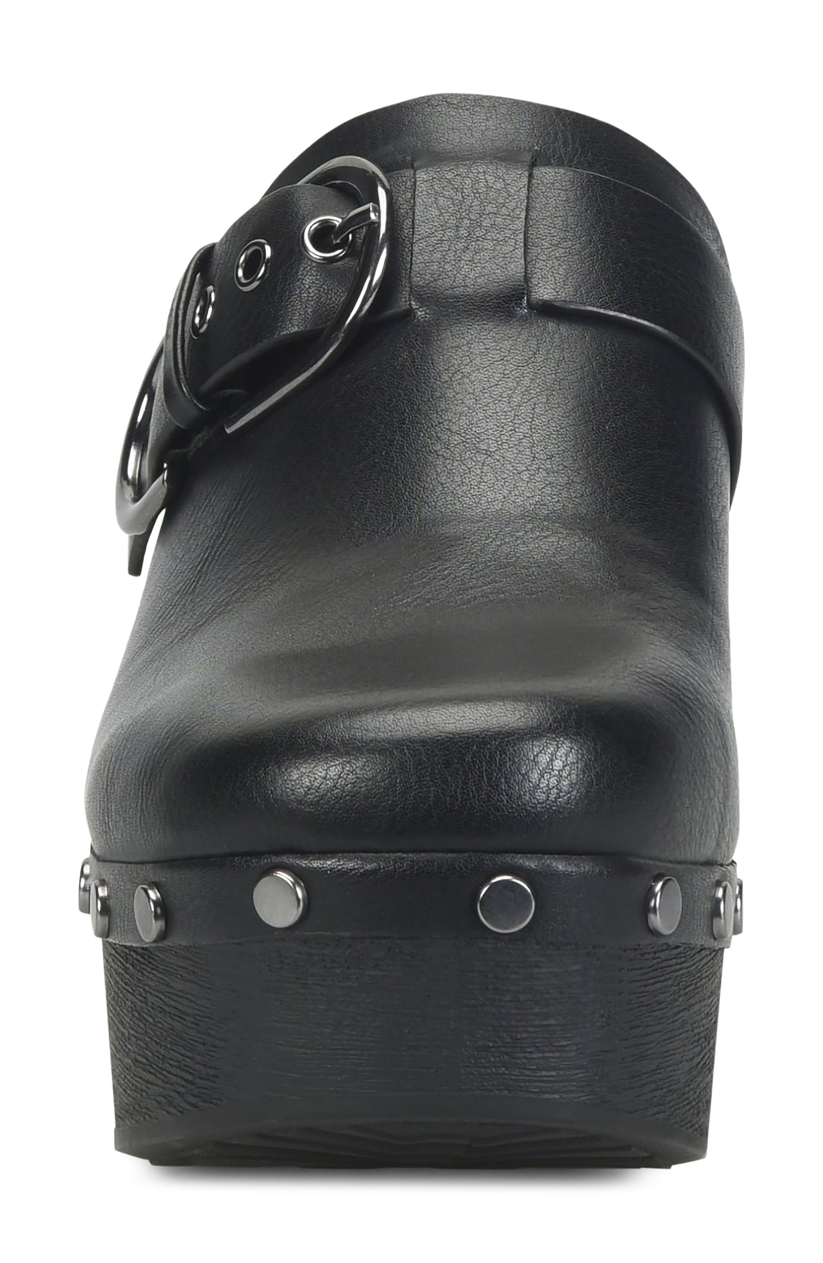 Lacey Clog, Alternate, color, BLACK