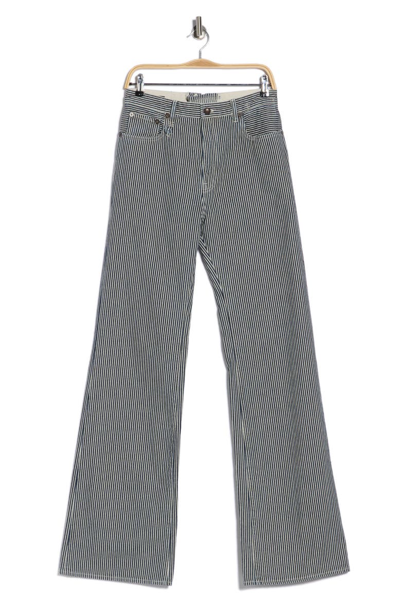 Jane Flare Leg Jeans, Main, color, RINSE INDIGO RAILROAD BLUE